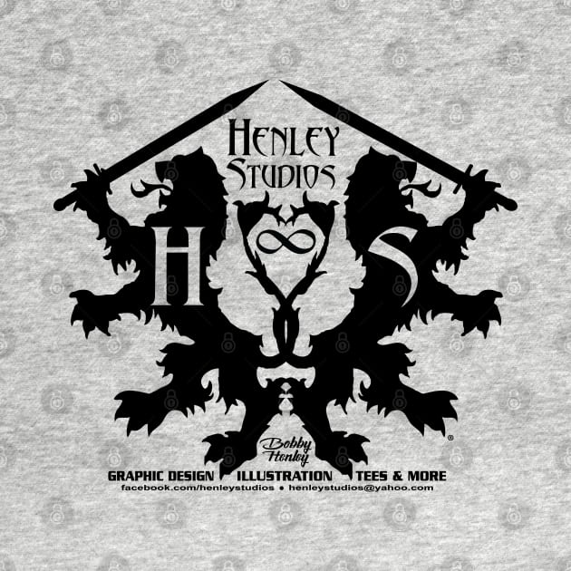 Henley Studios "official tee"  V2 by Illustratorator